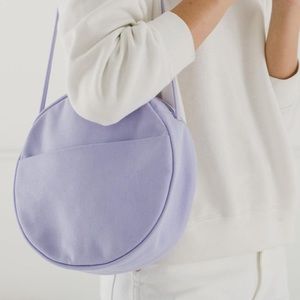 Baggu medium canvas circle crossbody purse